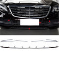 NEW Bumper Trim Strip Chrome Moulding Silver OE# A2228851600 2228851200 a2228851300 For Mercedes S Class W222 2018-2020 — view 1