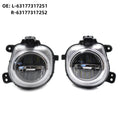 NEW Car Front Bumper LED Fog Light Lamp DRL Driving Lamp OE# 63177317251 63177317252 For BMW X3 F25 X4 F26 X5 F15 F85 2014-2016 — view 1