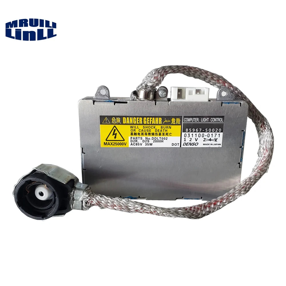 NEW D2S D2R Xenon HID Ballast Light Module With D2S D2R 6000K Bulb OEM 85967-50020 8596750020 DDLT002; For Toyota Lexus Mazda — view 3