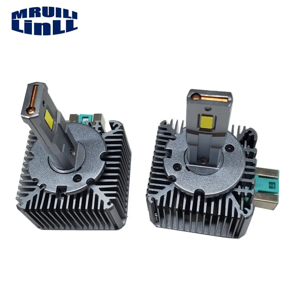 NEW D3S LED BULB HID Ballast To LED Two-sided CSP Chip 300% Brightness 12V 55W 6000K 3500LM Waterproof IP68 Plug And Play — view 3