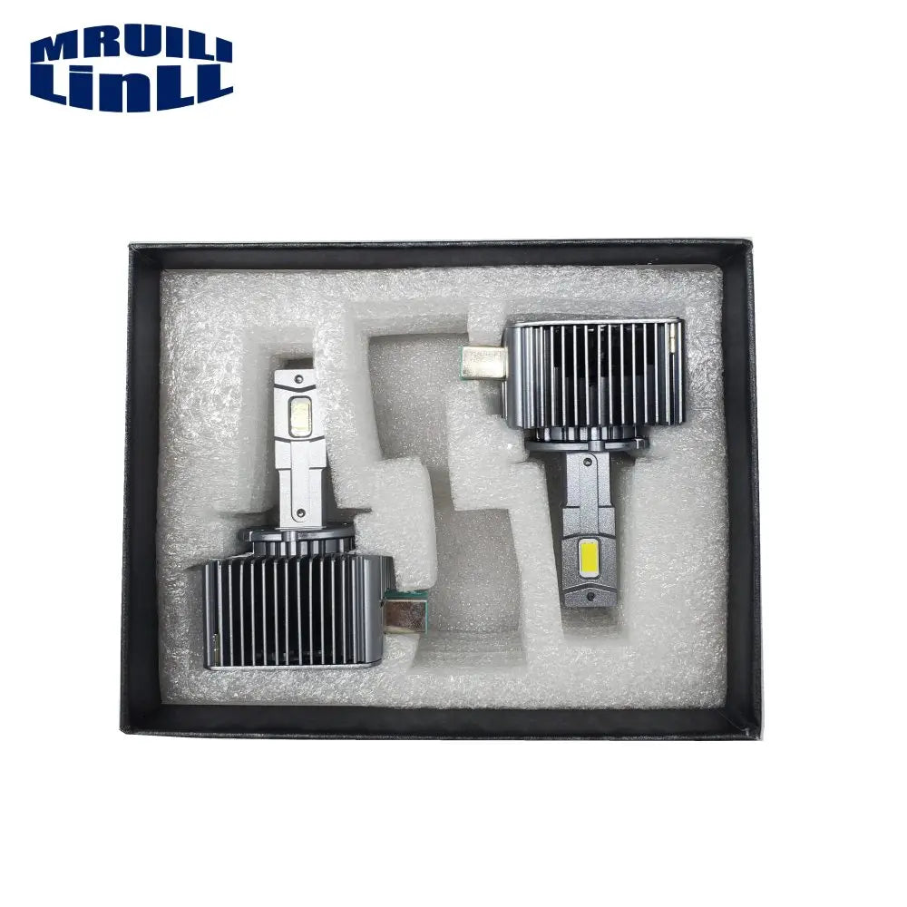 NEW D3S LED BULB HID To LED Two-sided CSP Chip 300% Brightness 12V 55W 6000K 3500LM Waterproof IP68 Plug And Play — view 4