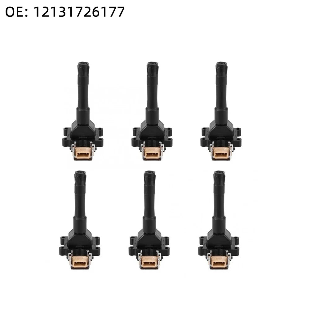 NEW Engine Ignition Coil OE# 12131726177 12131703359 12131726178 For BMW E36 E34 E32 E31 E38 318i 320i 325i 520i — view 1