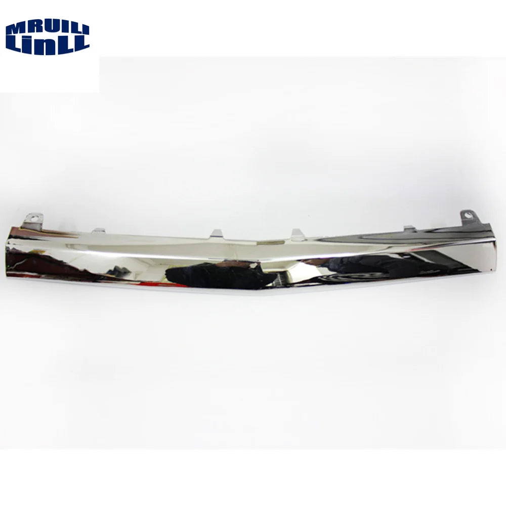 NEW Front Bumper Lower Chrome Molding Trim Silver OE# 2058851374 2058851474 2058851574 For Mercedes W205 C200 C250 2015-2017 — view 4