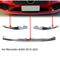 NEW Front Bumper Trim Strip Chrome Moulding Silver OE# A2058858602 A2058858702 A2058858802 For Mercedes Benz C Class W205 2019 — view 1