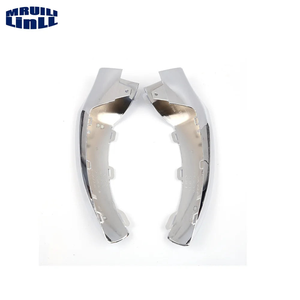 NEW Front Lower Bumper Chrome Molding Trim Silver OE# A2928850300 A2928850400 2928855822 For Mercedes Benz GLE W292 C292 2015-18 — view 4