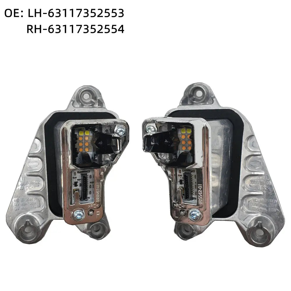 New Full led Headlight Turn Signal Light LED Light OE 63117352553 63117352554 For BMW 5 Series F10 F11 F18 LCI 2014-2017 — view 2