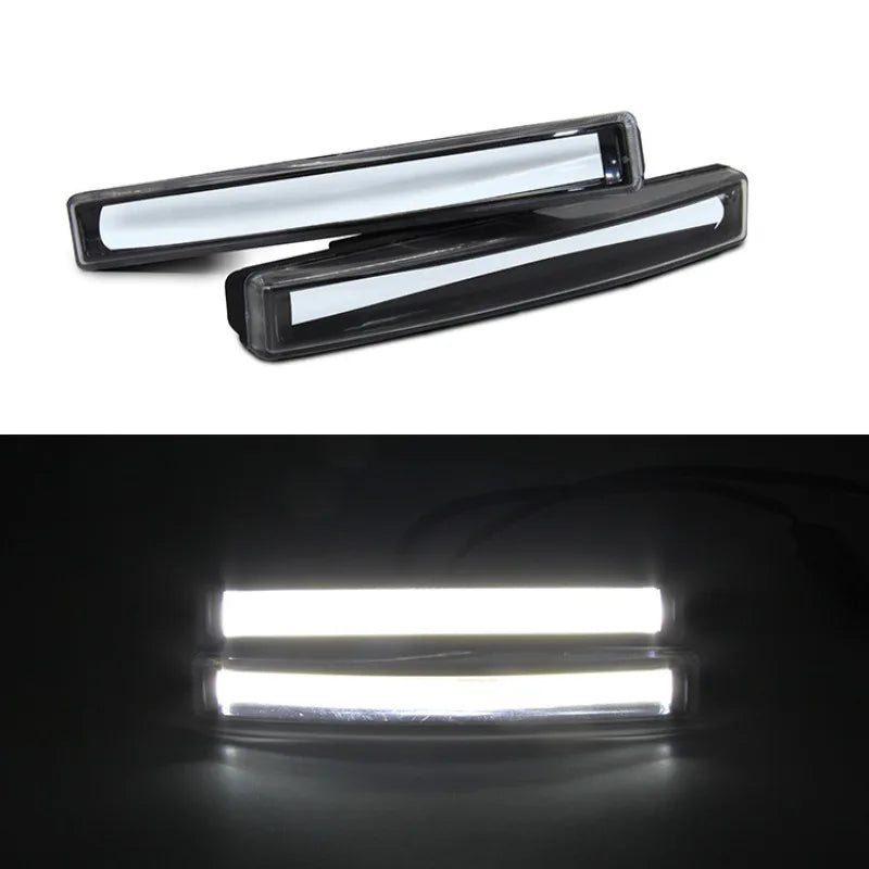 New Generation COB Auto LED Daytime Running Light High-brightness Daylights Super Bright Car DRL Waterproof Fog Lamp Accessories — view 1