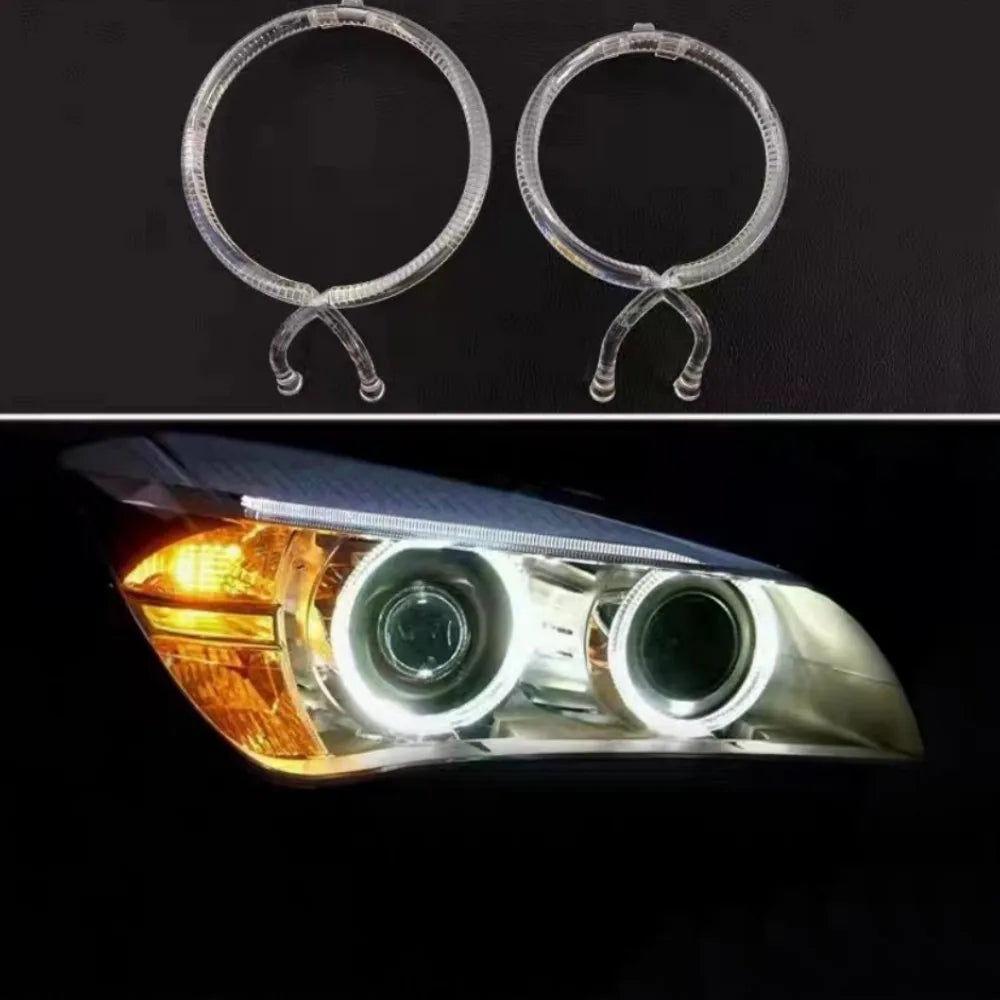 NEW Headlight Acrylic tube DRL Tube Light Tube DRL Fiber For BMW X1 E84 2013 2014 2015 — view 3