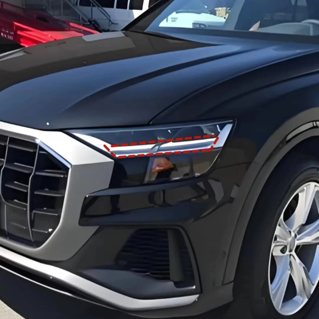 NEW Headlight Acrylic tube DRL Tube Light Line For AUDI Q8 2019 2020 2021 2022 2023 — view 4