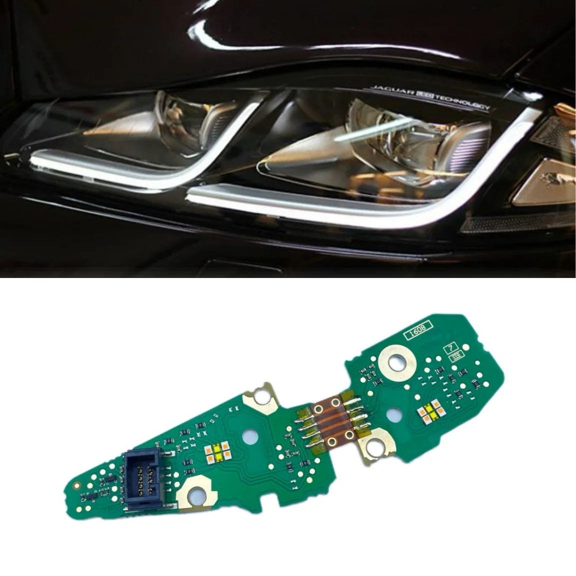 NEW Headlight Daytime Running Lights LED Module LED Board OE# For Jaguar XJ XJL 2016 2017 2018 2019 — view 1