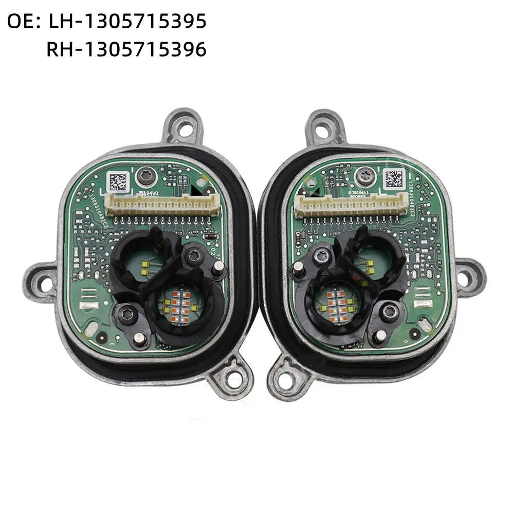 NEW Headlight DRL Daytime Running Light Module LED Light OE# 1305715395 1305715396 For Audi A4 B9 2015 2016 2017 2018 2019 — view 1