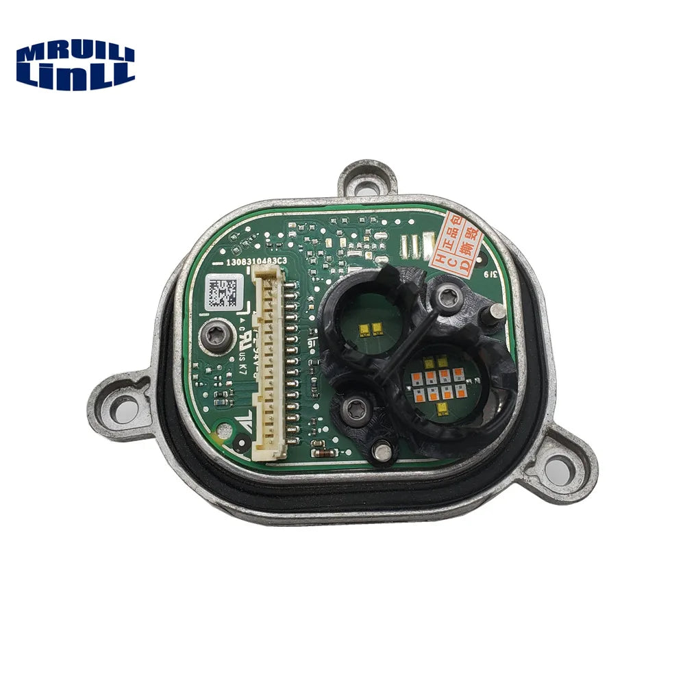 NEW Headlight DRL Daytime Running Light Module LED Light OE# 1305715395 1305715396 For Audi A4 B9 2015 2016 2017 2018 2019 — view 4