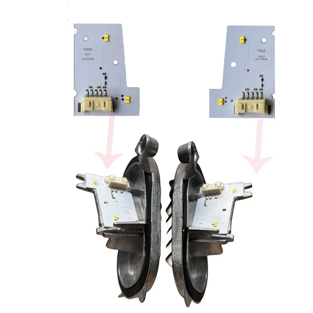 NEW Headlight DRL Module Daytime Running Light Yellow Color OE# 63117493227 63117493228 For BMW M3 F80 F32 F82 M4 F36 2017- 2020 — view 4