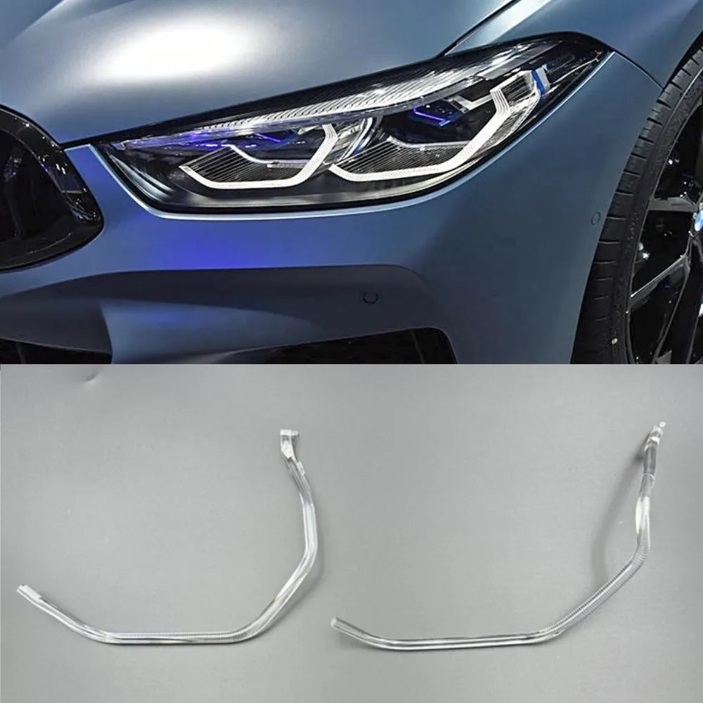 NEW Headlight DRL Tube Acrylic tube Light Guide Strip Light Tube For BMW 8 Series G15 2018 2019 2020 2021 2022 — view 1