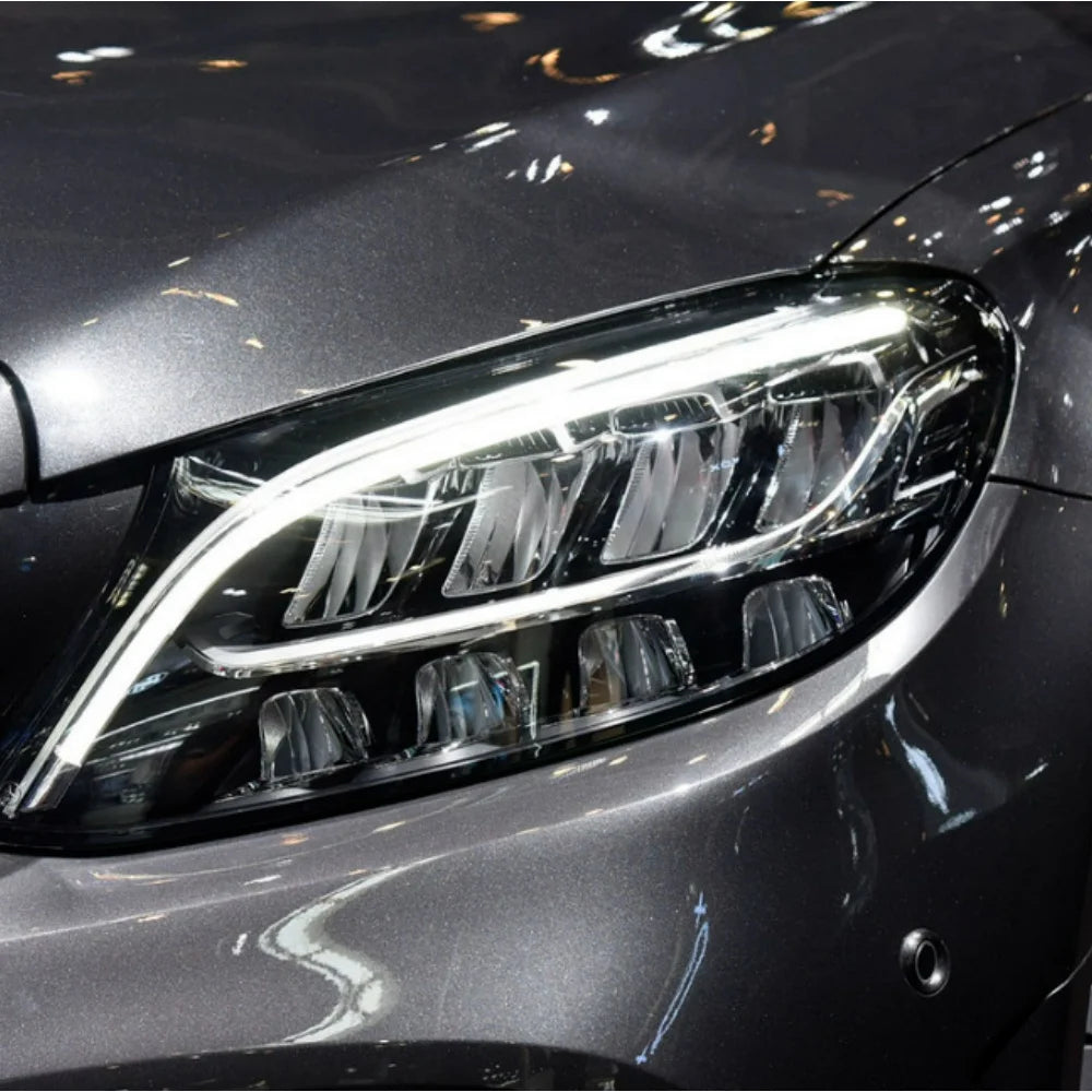 NEW Headlight DRL Tube Acrylic tube Light Guide DRL Fiber Low Version For Mercedes C W205 2019 2020 2021 — view 4