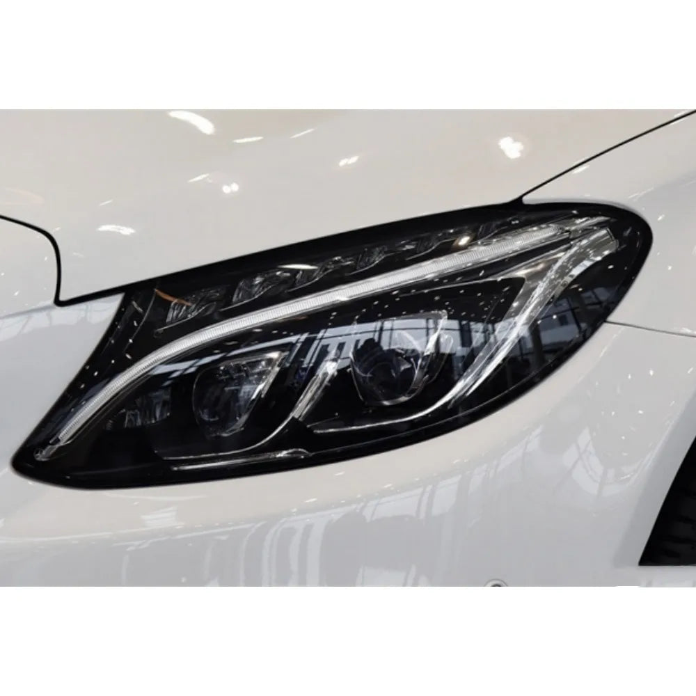 NEW Headlight DRL Tube Acrylic tube Light Guide Strip Light DRL Strip For Mercedes W205 2015 2016 2017 2018 — view 4