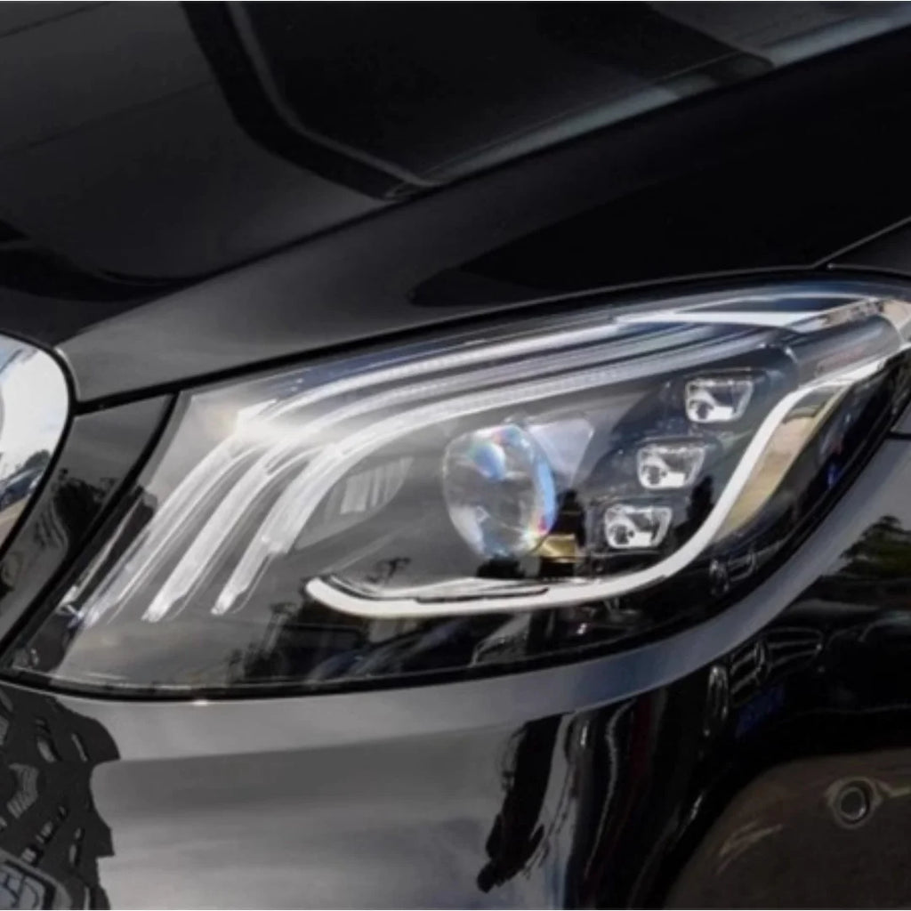 NEW Headlight DRL Tube Acrylic tube Light Guide Light Line For Mercedes S CLASS W222 S222 2018 2019 2020 — view 6