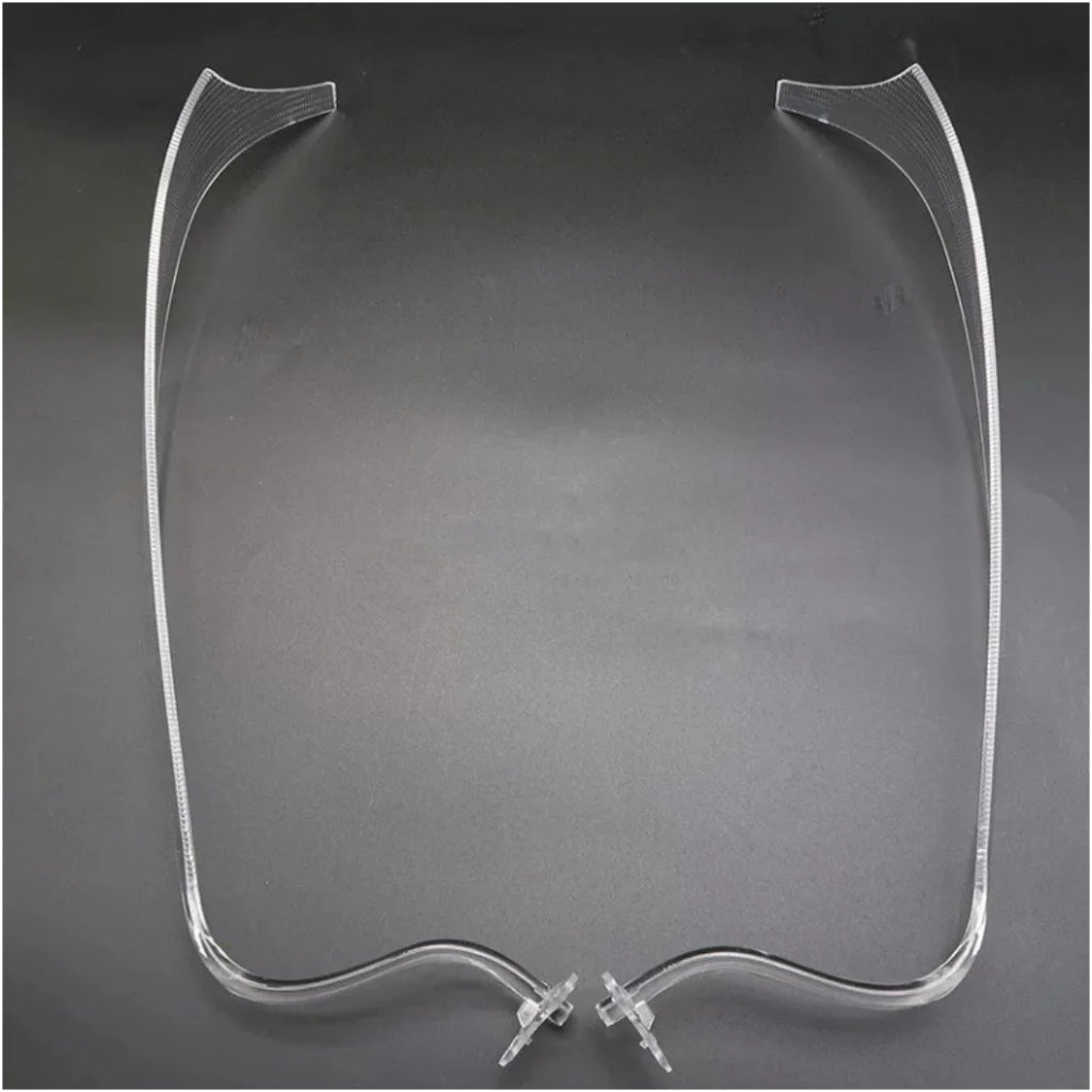NEW Headlight Eyebrow Acrylic tube Guide Light Fiber Upper For Mercedes GLC CLASS W253 2016 2017 2018 2019 — view 4