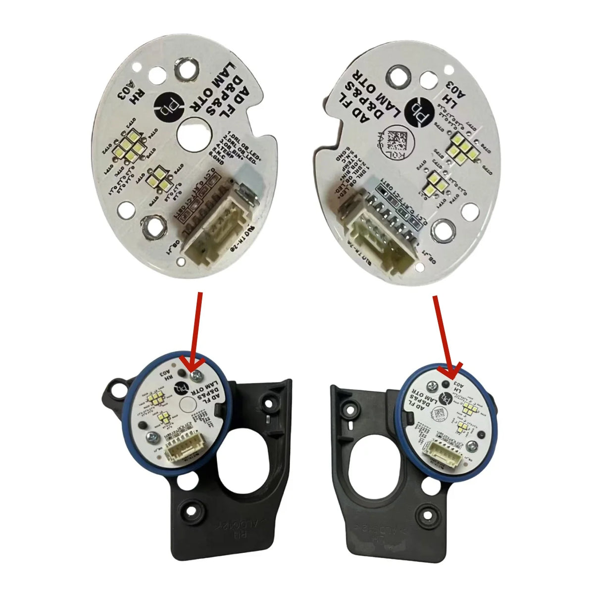 NEW Headlight LED Module DRL Light Module WHITE Color For LED Headlight For HYUNDAI ELANTRA 2019 2020 2021 — view 2