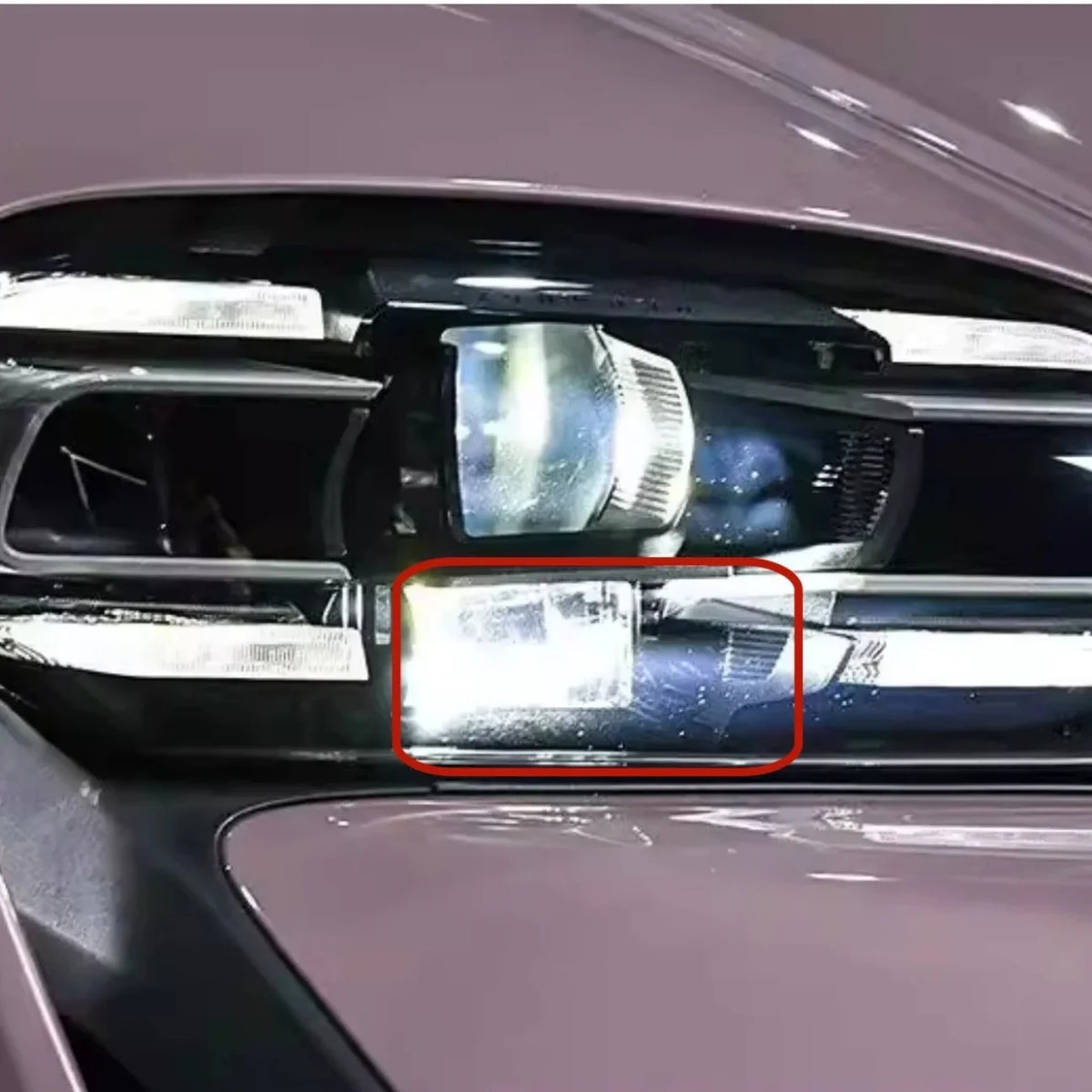 NEW Headlight LED Module LED low beam lights LED board White Color light bulb beam For Porsche Taycan 2019-2024 — view 4