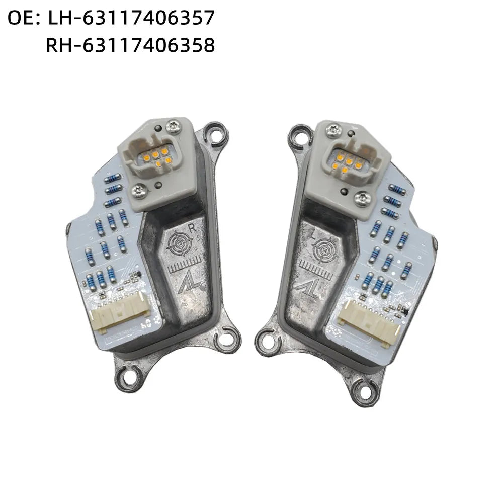 New Headlight LED Module Turn Signal Light Module OE# 63117406357 63117406358 7406357 7406358 For BMW X3 F25 X4 F26 2014-2018 — view 2