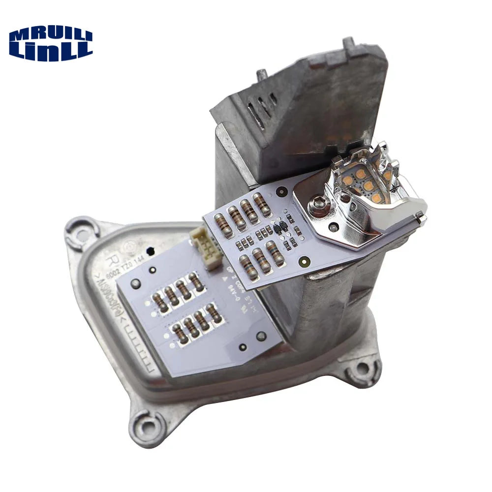 NEW Headlight LED Module Turn Signal Light White OE 63117381453 63117381454 For US Car BMW X5 F15 X6 F16 xDrive35i — view 5