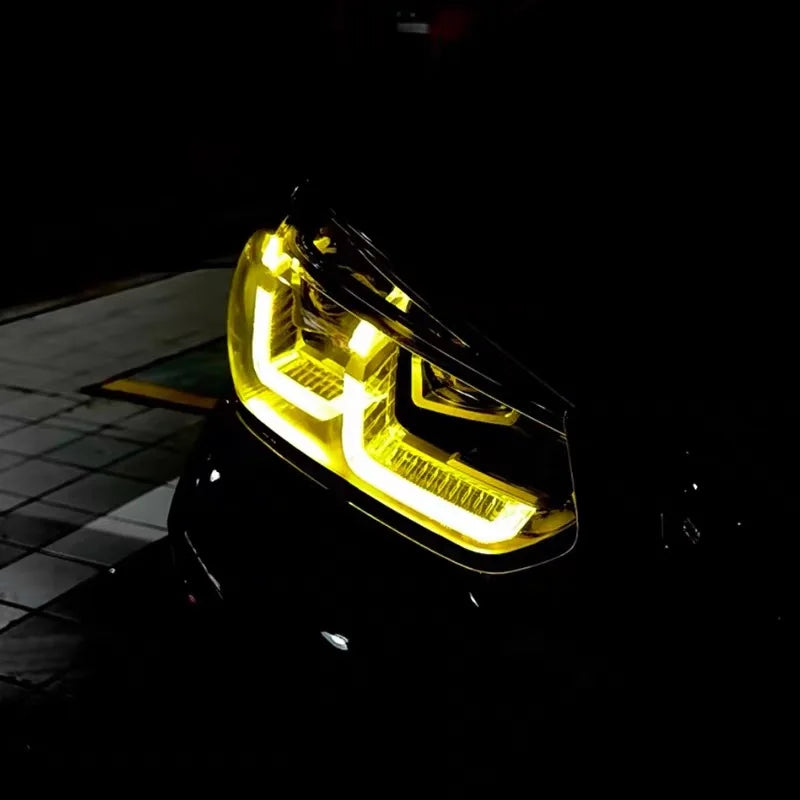NEW Headlight LED Module Yellow Color DRL Module OE# 6002TZ0383 6002TZ0393 6002TZ0384 6002TZ0394 For BMW X3 G01 X4 G02 G08 2021 — view 3