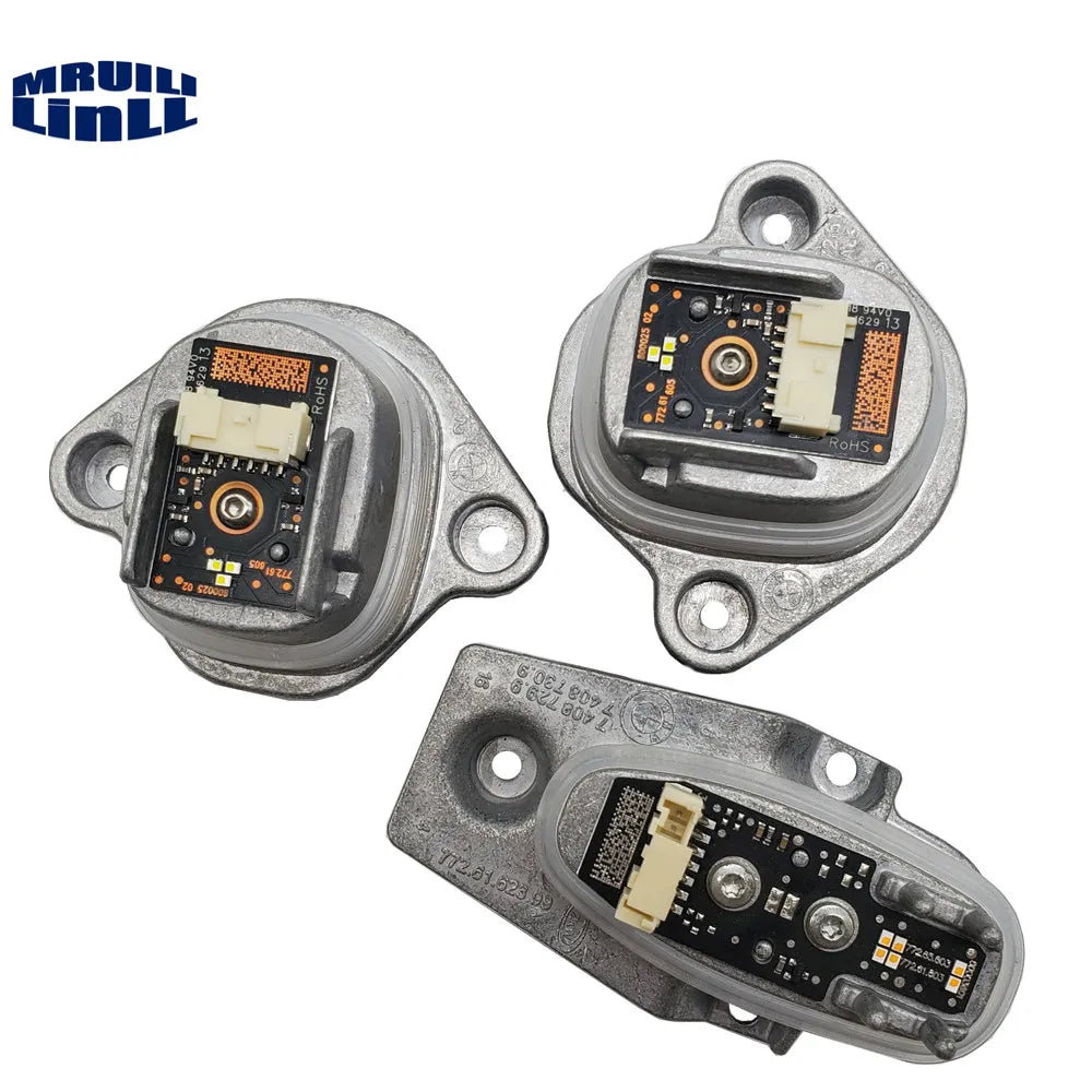 NEW Headlight Turn Indicator LED Module DRL Daytime Running Light Module OE# 63117440359 63117440360 For BMW G11 G12 LCI 2014 — view 4