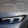 NEW Laser LED Headlight DRL Tube Acrylic tube Light Strip For BMW 3 Series G20 G28 LCI 2023 2024 — view 1