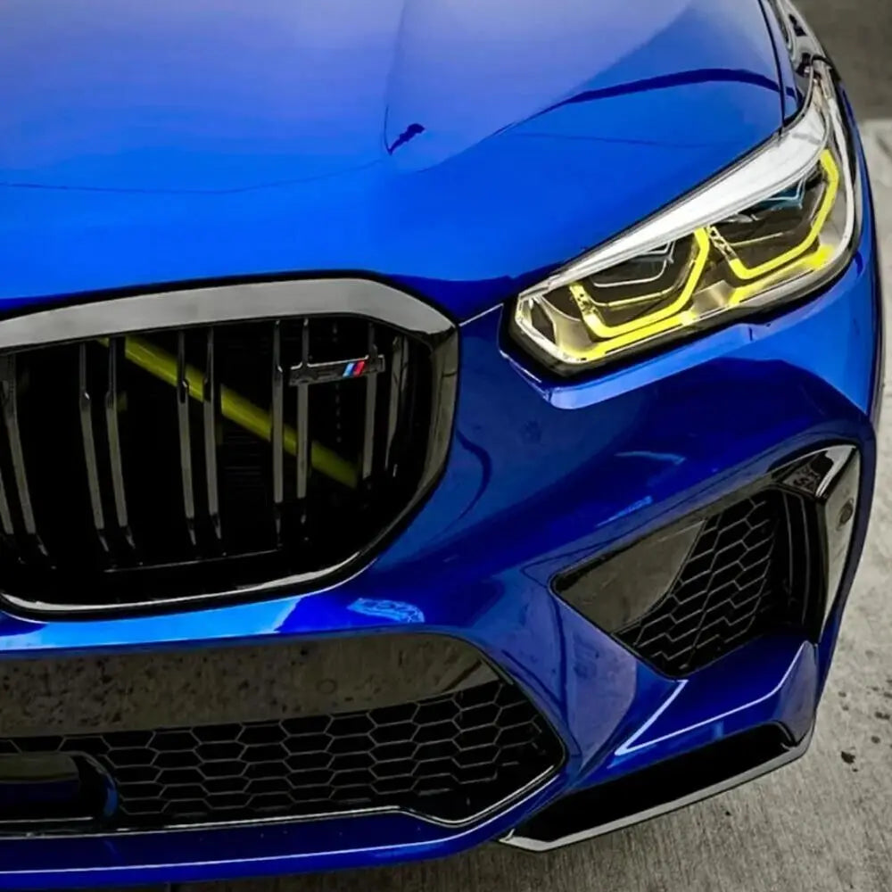 NEW Laser LED Headlight LED Module Daytime Running Light Lemon Yellow 63119477986 63119477987 For BMW X5 G05 X6 G06 2019-2021 — view 4