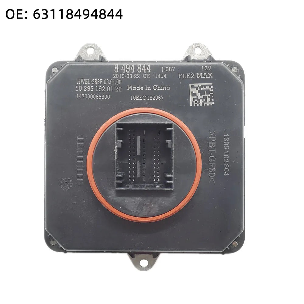 NEW LED Headlight Control Unit Driver Module 2B8F OE# 8494844 63118494844 For BMW X5 F15 X6 F16 2016 2017 2018 2019 — view 1
