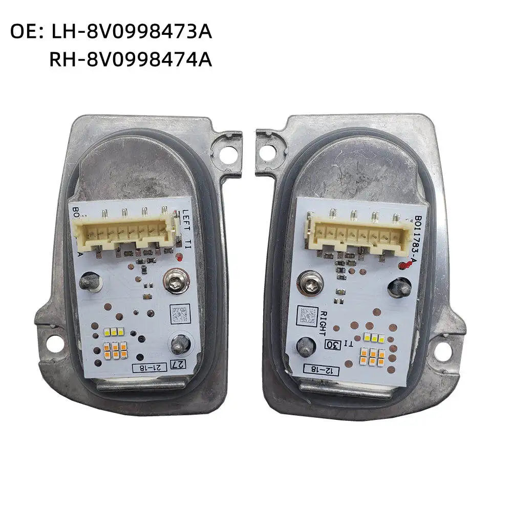 NEW LED Headlight DRL Daytime Running Light LED Light OE# 90071302 8V0998473A 8V0998474A For Audi A3 A3 Sportb. 2017-2019 — view 1
