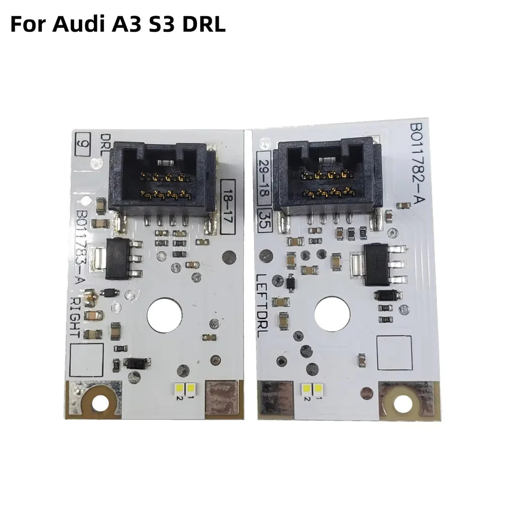 NEW LED Headlight DRL Module LED Module White Color 8V0998473A 8V0998474A For AUDI A3 S3 2017 2018 2019 — view 4