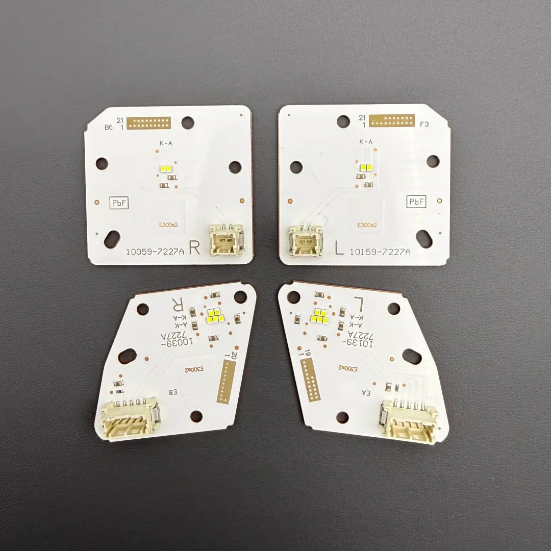 NEW LED Headlight DRL Module White Color For 3-eyes 4-eyes Headlight For LEXUS ES ES300 ES350 ES260 2018 2019 2020 — view 1