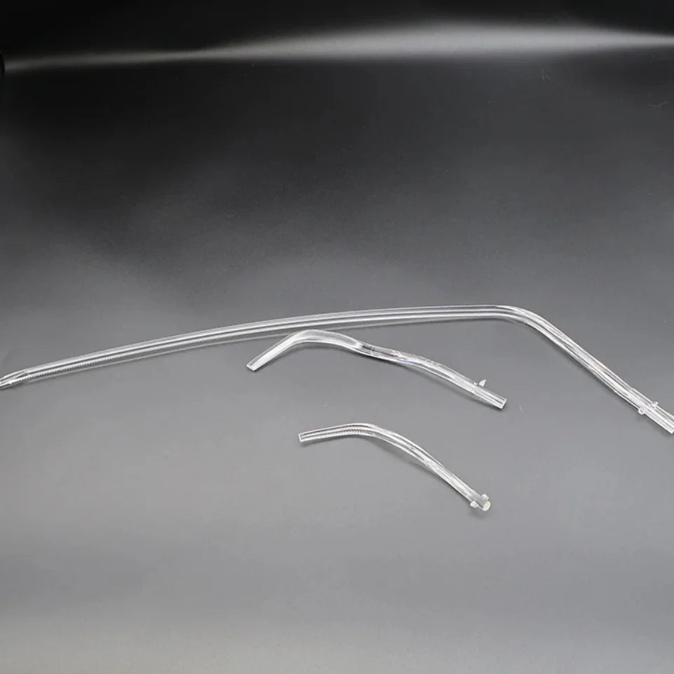 NEW LED Headlight DRL Tube Acrylic tube Light Line DRL Fiber For Audi A5 S5 2017 2018 2019 2020 — view 4