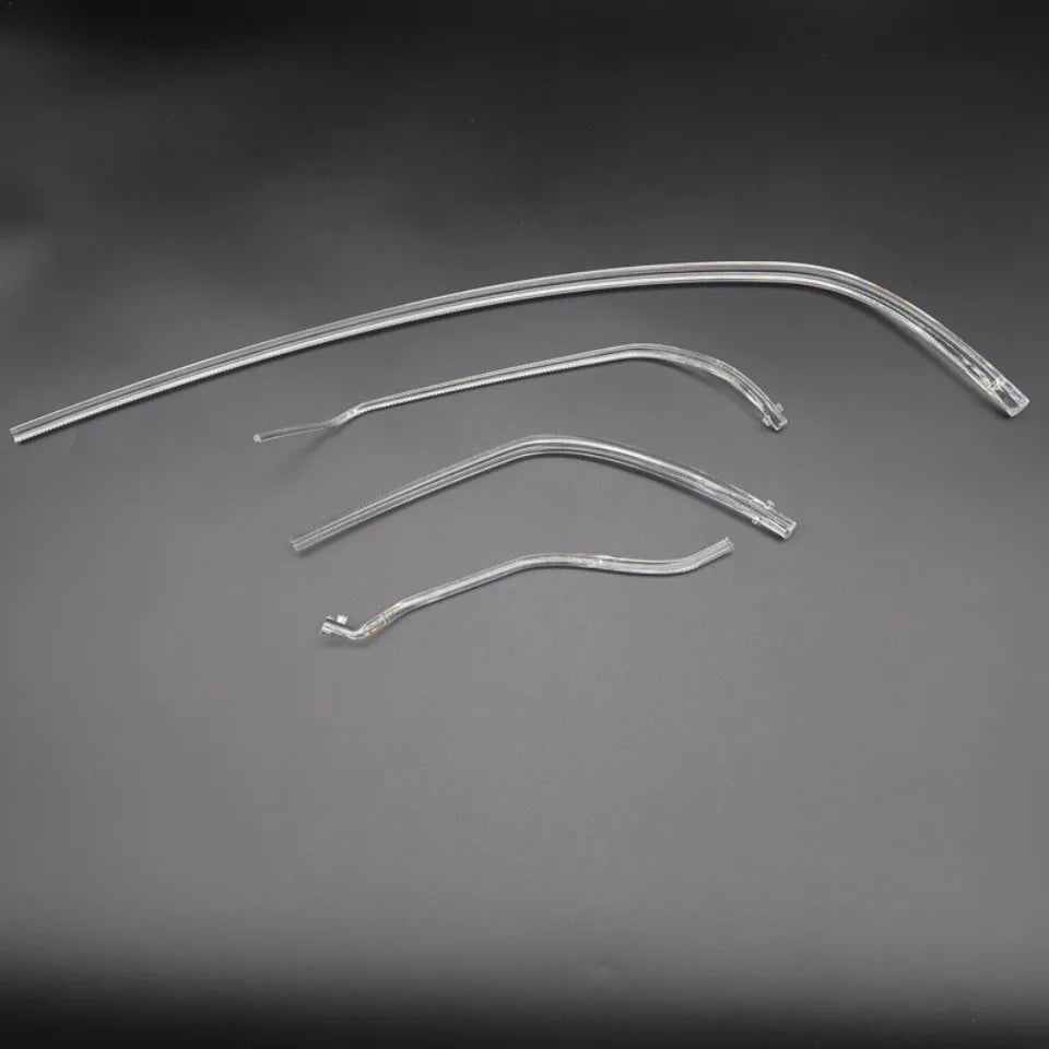 NEW Matrix Headlight DRL Tube Acrylic tube Light Guide DRL Fiber For AUDI A4 B9 PA B10 2017 2018 2019 — view 1