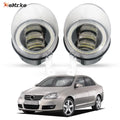 Pair Led Fog Lights Angel Eye DRL Lens Daytime Running Light Headlight for Volkswagen Jetta A5 Sedan Golf 5 Variant Jetta Wagon — view 1