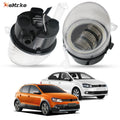 Pair Led Fog Lights Angel Eye DRL Lens Fog Driving Lamp Day Light for Volkswagen Polo Vento Sedan Polo Cross 6R 2010 2011-2014 — view 1