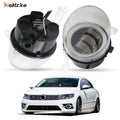 Pair Led Fog Lights for Volkswagen Passat CC R-Line 2012 2013 2014 2015 2016 Angel Eye DRL Lens Daytime Running Lamp Day Light — view 1