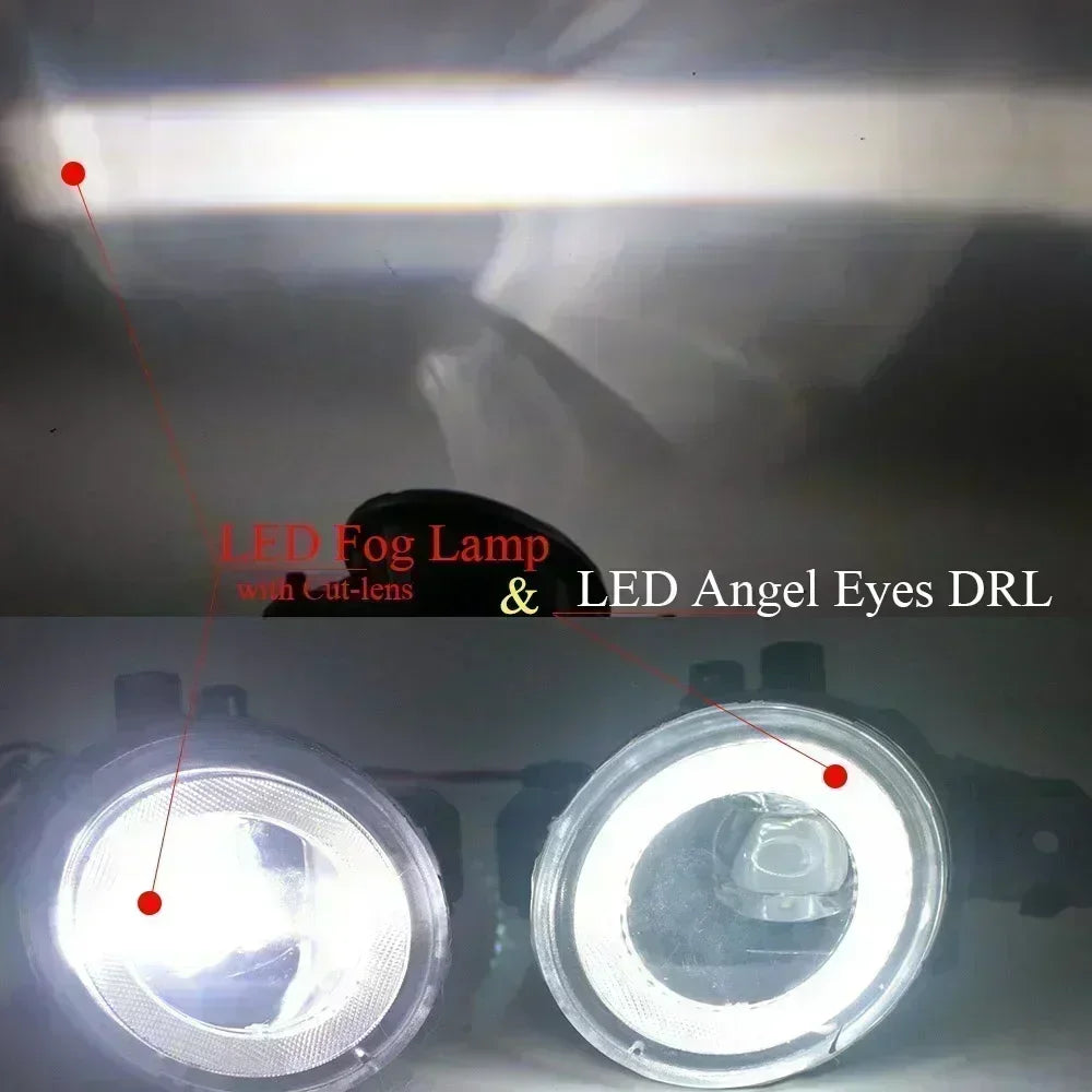 Super Bright Led Fog Light Lens 30W for Oting Paladin 2024 2025 Terra 2018 2019 2020 Car PTF DRL Easy Install & IP68 Waterproof — view 6