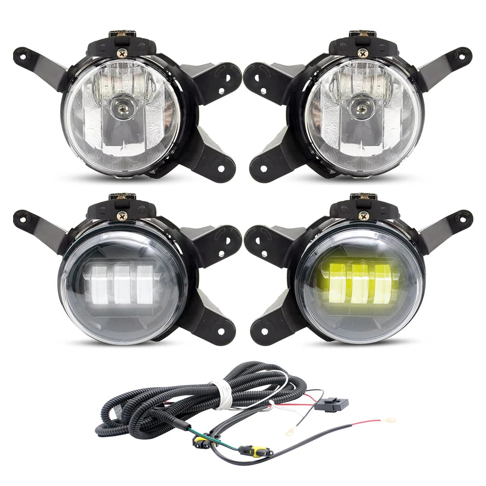 Upgrade Halogen OR Led Fog Lights Assembly 40W Car PTF DRL Daytime Running Lamp For Chevrolet Cruze J300 2009 2010 2011 2012 — view 1