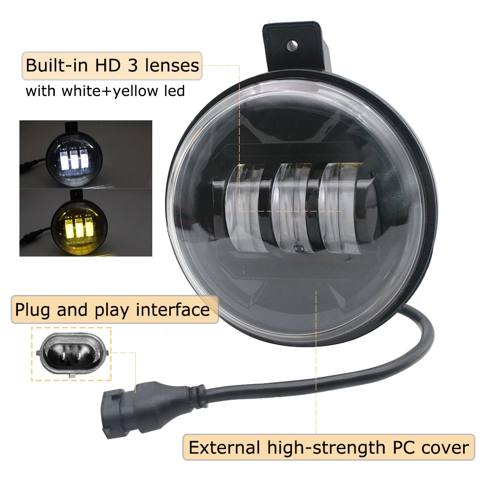 Upgrade Halogen OR Led Fog Lights Assembly 40W Car PTF DRL Daytime Running Lamp For Chevrolet Cruze J300 2009 2010 2011 2012 — view 2