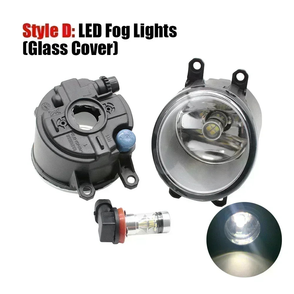 Upgrade Led Car Fog Lights PTF DRL for Toyota Prius C Aqua P10 2012-2019 Fog Driving Lamp Daytime Running Light Left and Right — view 5