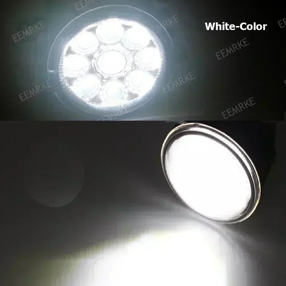 Upgrade Led Car Fog Lights PTF DRL for Toyota Prius C Aqua P10 2012-2019 Fog Driving Lamp Daytime Running Light Left and Right — view 6
