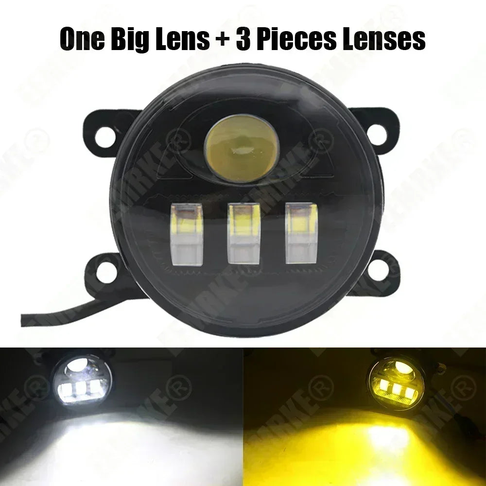 Upgrade Led Fog Lights Car PTF for Haval H6 UAE MK2 2020 2021 2022 GWM P Series P300 Cannon 2025 2026 Lens DRL Day Lamp 25Wx2 — view 3