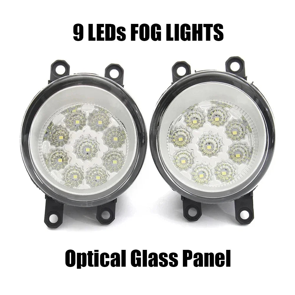 Upgrade Led Fog Lights Headlight for Suzuki Solio MA26S MA36S 2015-2018 Fog Lamp DRL Car PTF Daytime Running Light Accessories — view 2