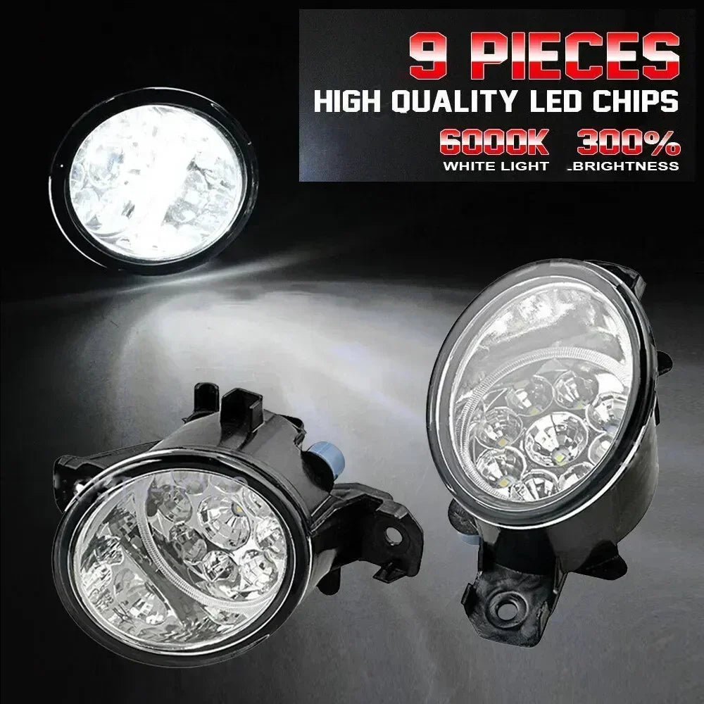 Upgrade Led Fog Lights PTF Car DRL Headlights for Mercedes-Benz X-Class X-Klasse X200 X250 X350 470 W470 2017 2018 2019 2020 — view 2