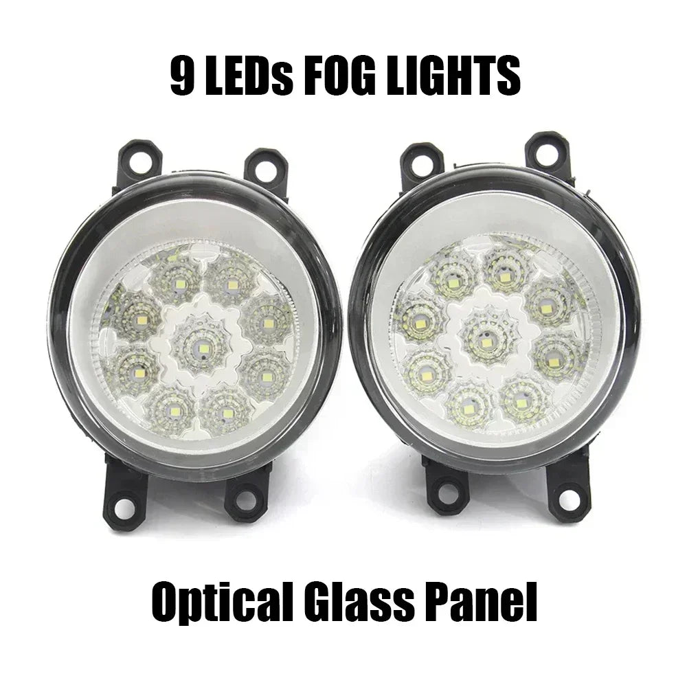 Upgrade Led Fog Lights PTF DRL for Toyota Matrix E140 2009 2010 2011 2012 2013 Fog Lamp Daytime Running Light Left and Right — view 2